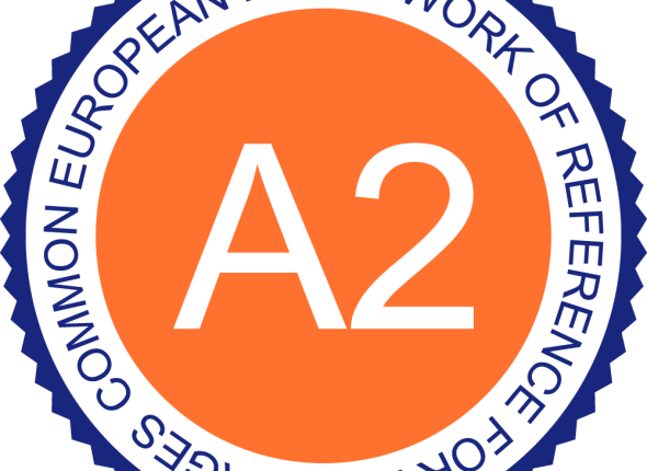 Language-proficiency-framework-cefr-A2-badge